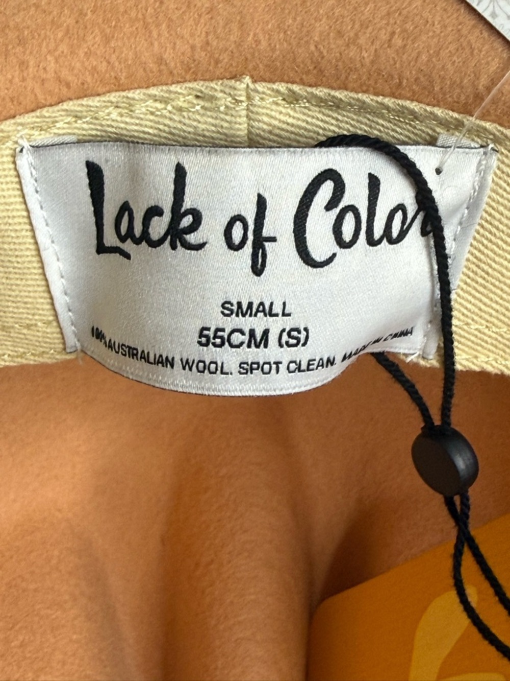 Lack of Color The Ridge Cowboy Western hat in Pink/Rose NWT $198 Free People - Picture 6 of 9